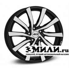 Диск 9.0x19 5x1120 ET20 D66.60 AEZ Reef SUV Черный с полированной лицевой поверхностью
