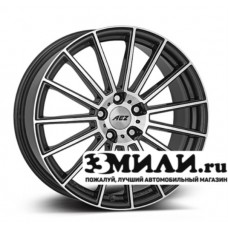 Диск 8.0x18 5x1080 ET42 D63.40 AEZ Steam Антрацитовый с полированной лицевой поверхностью