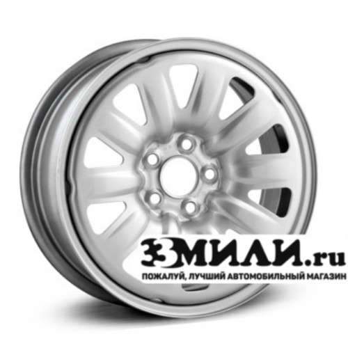 Диск 6.0x15 5x1120 ET43 D57.10 ALCAR HYBRIDRAD 131201 Серебристый
