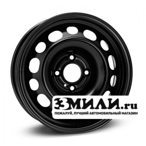 Диск x x100 ET37 D60.1 ALCAR STAHLRAD (KFZ) 6666 Черный