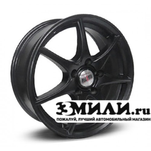 Диск 6.5x16 4x1000 ET52 D54.10 Alcasta M03 Черный матовый