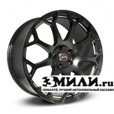 Диск 8.0x19 5x114.30 ET35 D60.10 Alcasta M34 Черный матовый с белой внутренней полкой