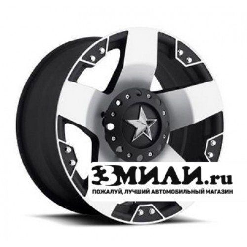 Диск x x0 ET0 D87.1 Buffalo BW 775 Черный с полированной лицевой поверхностью