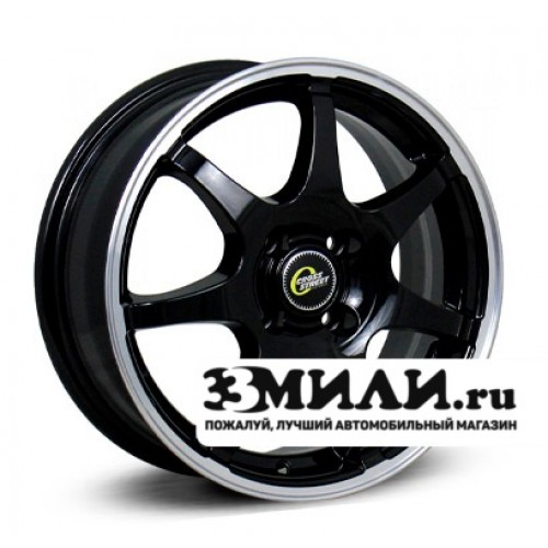 Диск 5.5x14 4x98 ET35 D58.6 Cross Street CR-15 BKPL