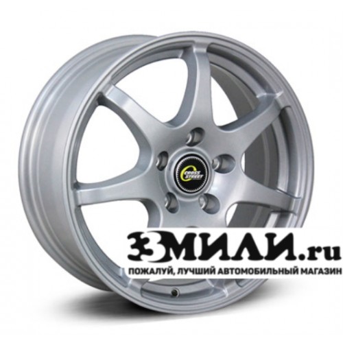 Диск 5.5x14 4x980 ET35 D58.60 Cross Street CR-15 Серебристый