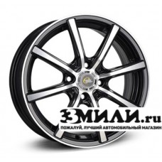 Диск 6.0x15 4x1000 ET45 D60.10 Cross Street Y4809 Черный с полированной лицевой поверхностью