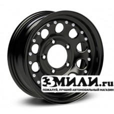 Диск 7.5x18 6x114.30 ET18 D66.10 DOTZ 4X4 STAHLRADER Modular Beadlock Черный