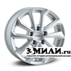 Диск 7.0x17 5x1080 ET42 D65.10 Dezent KS silver Серебристый