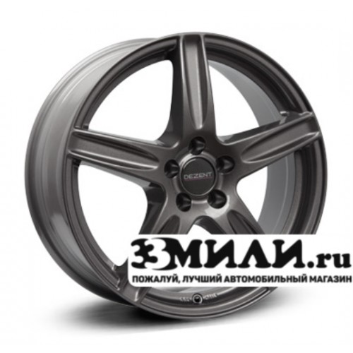 Диск 6.0x15 5x114.30 ET40 D71.60 Dezent L dark Антрацитовый