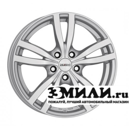 Диск 7.0x17 5x1080 ET48 D70.10 Dezent TC Серебристый
