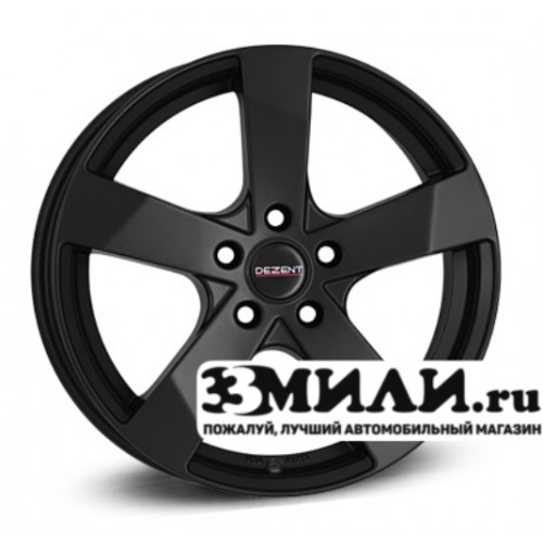 Диск 7.5x19 5x1080 ET45 D70.10 Dezent TD dark Черный матовый