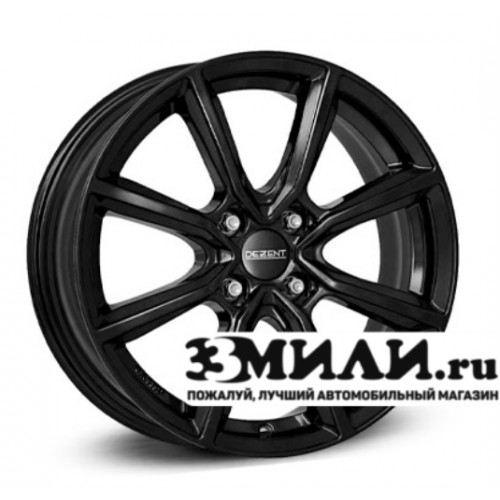 Диск 6.0x15 4x1080 ET23 D65.10 Dezent TN black Черный