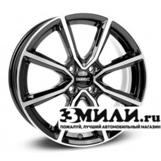Диск 6.0x15 4x980 ET40 D58.10 Dezent TN dark Черный с полированной лицевой поверхностью