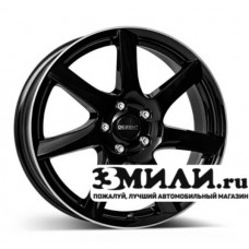 Диск 8.0x18 5x1080 ET40 D70.10 Dezent TW dark Черный с полированным ободом