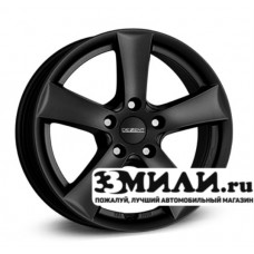 Диск 7.5x17 5x114.30 ET45 D71.60 Dezent TX dark Черный матовый