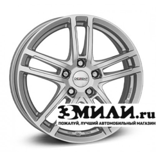 Диск 7.5x18 5x1080 ET53 D63.40 Dezent TZ Насыщенный серебристый