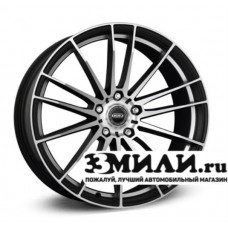 Диск 8.0x18 5x1200 ET35 D72.60 Dotz Fast Fifteen Черный с полированной лицевой поверхностью