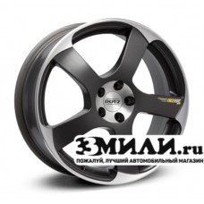 Диск 7.5x18 5x1120 ET38 D70.10 Dotz Freeride peak Графитовый с полированным ободом