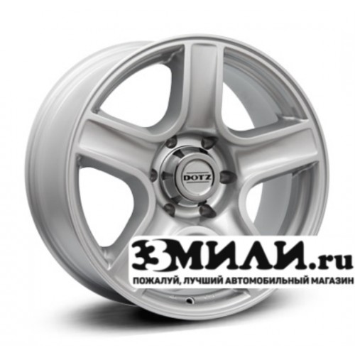 Диск 8.0x16 6x114.30 ET20 D66.10 Dotz Hammada Серебристый
