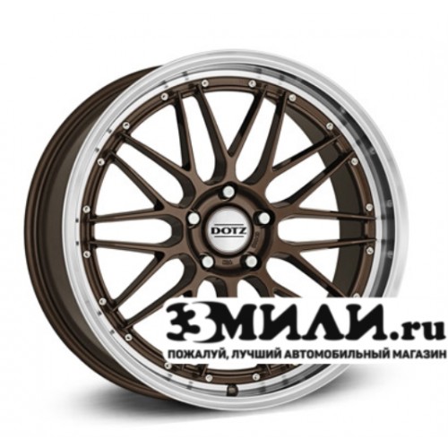 Диск 9.5x19 5x1120 ET25 D70.10 Dotz Revvo Бронзовый с полированным ободом