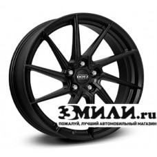 Диск 8.0x19 5x114.30 ET40 D71.60 Dotz Spa black Черный матовый