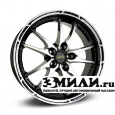 Диск 8.5x19 5x1120 ET35 D70.10 Dotz Tupac Черный с полированной лицевой поверхностью