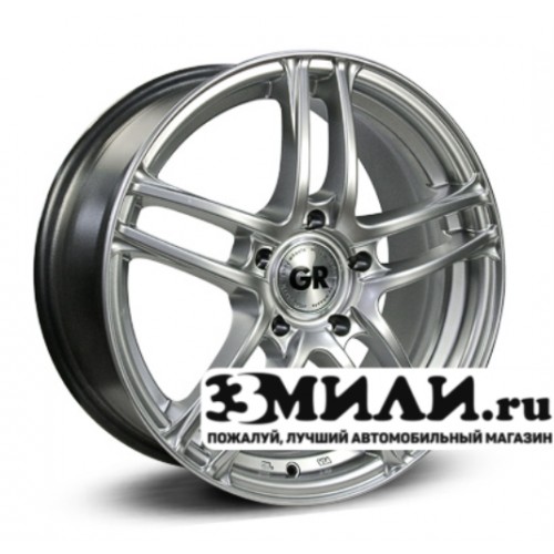 Диск 7.0x16 5x1080 ET45 D67.10 GR K-630 Серебристый