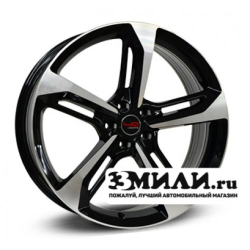 Диск x x112 ET39 D66.6 Legeartis Concept A513 Черный с полированной лицевой поверхностью
