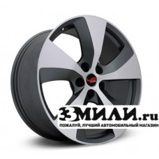 Диск 9.0x20 5x1120 ET20 D66.60 Legeartis Concept A516 Антрацитовый матовый с полированной лицевой поверхностью