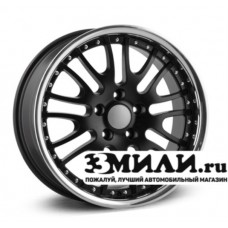 Диск 11.0x20 5x1200 ET37 D72.60 Legeartis Concept B504 Черный матовый с полированным ободом
