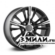 Диск 8.0x17 5x1200 ET43 D72.60 Legeartis Concept B509 Антрацитовый матовый с полированной лицевой поверхностью