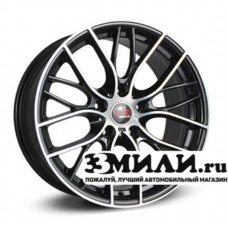 Диск 8.0x17 5x1200 ET43 D72.60 Legeartis Concept B518 Черный с полированной лицевой поверхностью