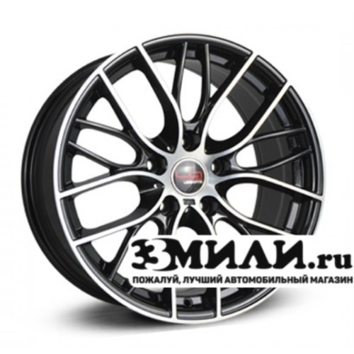 Диск 8.0x17 5x1200 ET43 D72.60 Legeartis Concept B518 Черный с полированной лицевой поверхностью