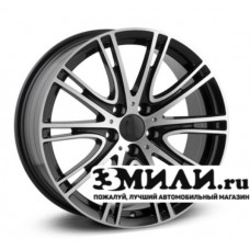 Диск 8.0x17 5x1120 ET27 D66.60 Legeartis Concept B532 Черный с полированной лицевой поверхностью