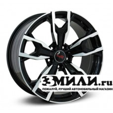 Диск 8.0x18 5x1120 ET30 D66.60 Legeartis Concept B534 Черный с полированной лицевой поверхностью