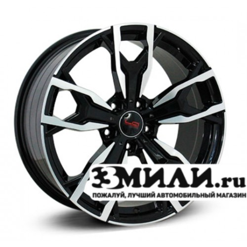 Диск 8.0x18 5x1120 ET30 D66.60 Legeartis Concept B534 Черный с полированной лицевой поверхностью
