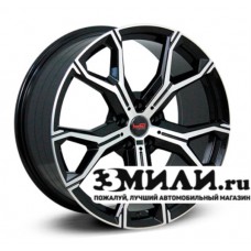 Диск 10.5x20 5x1120 ET40 D66.60 Legeartis Concept B537 Черный с полированной лицевой поверхностью
