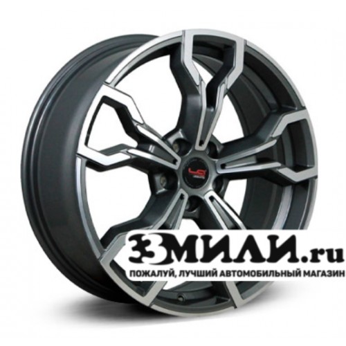 Диск 7.5x19 5x1120 ET32 D66.60 Legeartis Concept B563 Антрацитовый с полированной лицевой поверхностью