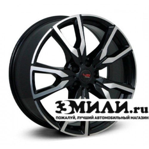 Диск 8.5x20 5x1120 ET35 D66.60 Legeartis Concept B564 Черный с полированной лицевой поверхностью