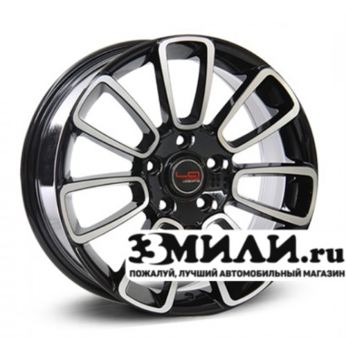 Диск 7.0x17 5x1050 ET42 D56.60 Legeartis Concept GN501 Черный с полированной лицевой поверхностью