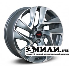Диск 7.5x18 5x114.30 ET45 D64.10 Legeartis Concept H515 Антрацитовый с полированной лицевой поверхностью