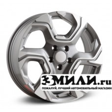 Диск 7.5x18 5x114.30 ET45 D64.10 Legeartis Concept H519 Антрацитовый с полированной лицевой поверхностью