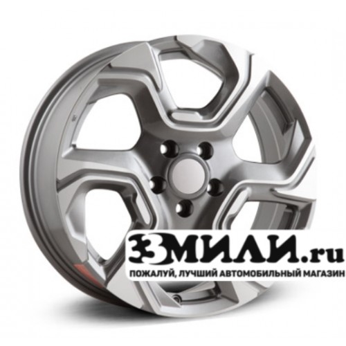 Диск 7.5x18 5x114.30 ET45 D64.10 Legeartis Concept H519 Антрацитовый с полированной лицевой поверхностью