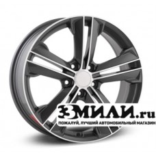 Диск 6.5x17 5x114.30 ET48 D67.10 Legeartis Concept HND506 Антрацитовый с полированной лицевой поверхностью