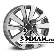 Диск 6.5x17 5x114.30 ET40 D67.10 Legeartis Concept HND526 Антрацитовый с полированной лицевой поверхностью