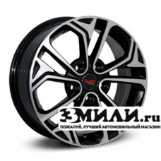 Диск 7.5x19 5x114.30 ET50 D67.10 Legeartis Concept HND530 Черный с полированной лицевой поверхностью