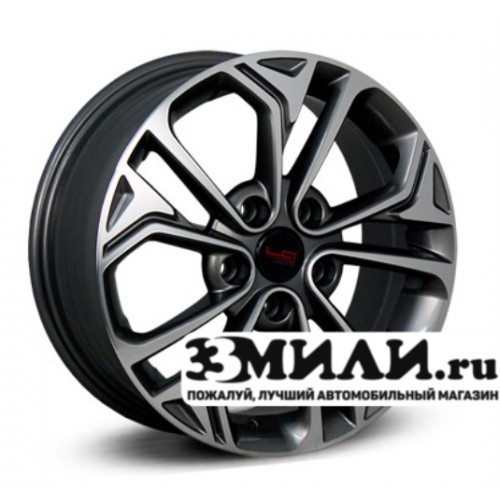 Диск 6.5x17 5x114.30 ET48 D67.10 Legeartis Concept HND530 Антрацитовый с полированной лицевой поверхностью