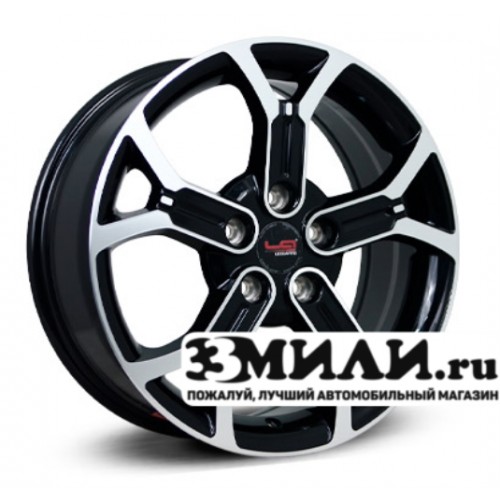 Диск 7.5x18 5x114.30 ET35 D67.10 Legeartis Concept HND533 Черный с полированной лицевой поверхностью
