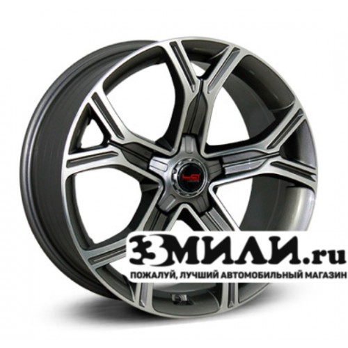 Диск 8.0x18 5x114.30 ET34 D67.10 Legeartis Concept Ki534 Антрацитовый с полированной лицевой поверхностью