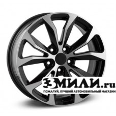 Диск 7.0x17 5x114.30 ET35 D60.10 Legeartis Concept LX516 Черный с полированной лицевой поверхностью